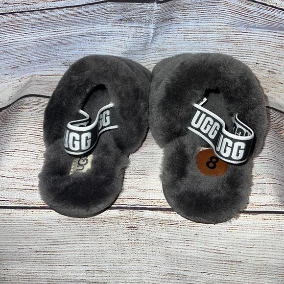 UGG Fluff Yeah Slide Little Girls - Picture 3 of 3